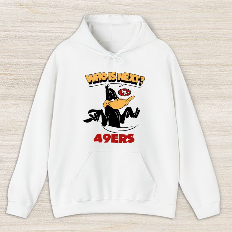 Daffy Duck x San Francisco 49ers Team x NFL x American Football Pullover Hoodie For Fan TBH1282