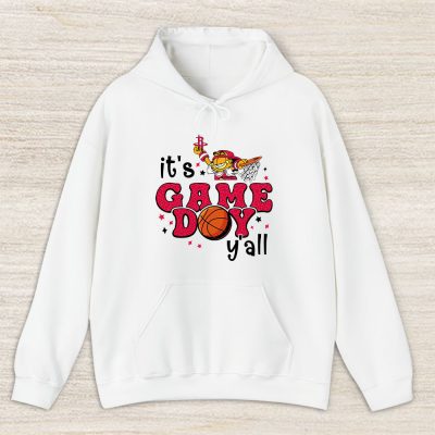 Garfield X Its Game Day Yall X Houston Rockets Team Unisex Hoodie TBH1483