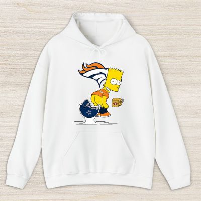 Homer Simpson X Funny X Denver Broncos Team X Nfl X American Football Unisex Pullover Hoodie TBH1395