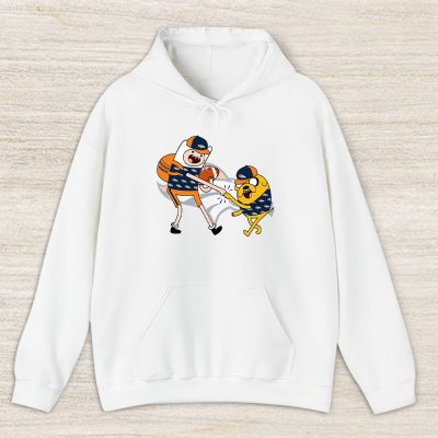 Jake The Dog  Finn X Denver Broncos Team X Nfl X American Football Unisex Pullover Hoodie TBH1365
