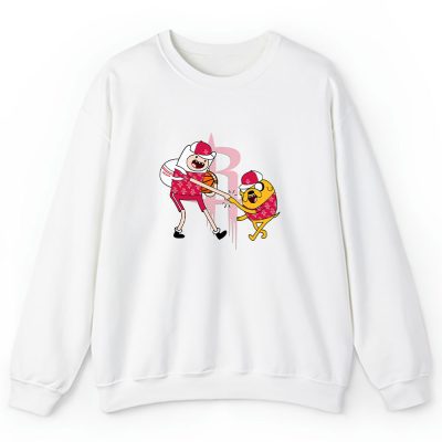 Jake The Dog  Finn X Houston Rockets Team X Nba X Basketball Unisex Sweatshirt TBS1353
