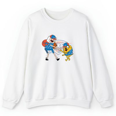 Jake The Dog  Finn X Oklahoma City Thunder Team X Nba X Basketball Unisex Sweatshirt TBS1354