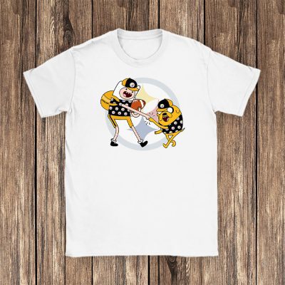 Jake The Dog  Finn X Pittsburgh Steelers Team X Nfl X American Football Unisex T-Shirt TBT1360