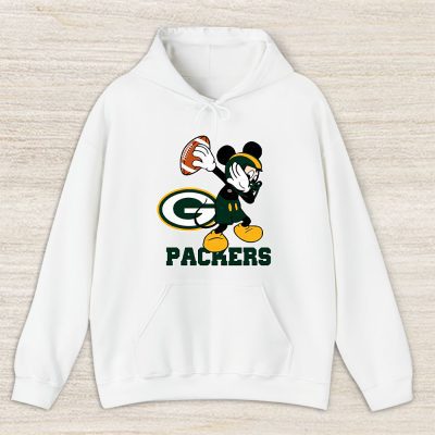 Mickey Mouse X Dabbing Dance X Green Bay Packers Team X Nfl X American Football Unisex Pullover Hoodie TBH1378