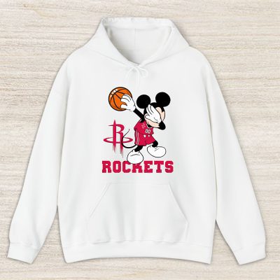 Mickey Mouse X Dabbing Dance X Houston Rockets Team X Nba X Basketball Unisex Pullover Hoodie TBH1373
