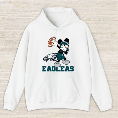 Mickey Mouse X Dabbing Dance X Philadelphia Eagles Team X Nfl X American Football Unisex Pullover Hoodie TBH1384