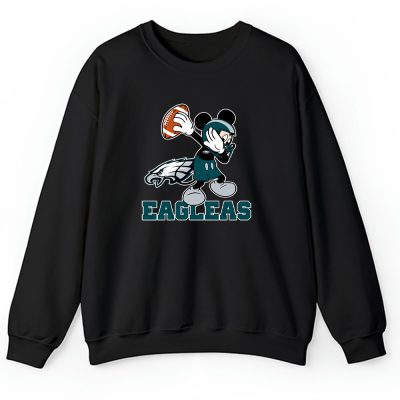 Mickey Mouse X Dabbing Dance X Philadelphia Eagles Team X Nfl X American Football Unisex Sweatshirt TBS1384