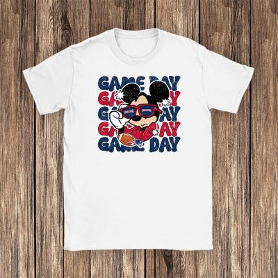 Mickey Mouse X Game Day X New England Patriots Team Unisex T-Shirt TBT1449