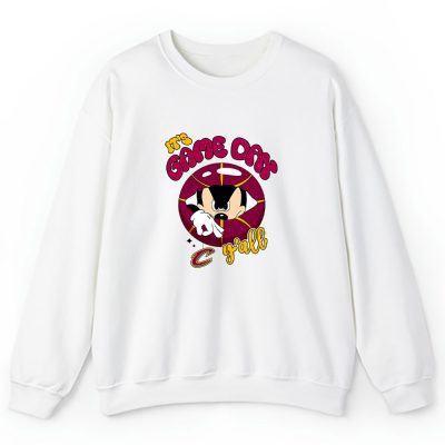 Mickey Mouse X Its Game Day Yall X Cleveland Cavaliers Team Unisex Sweatshirt TBS1459