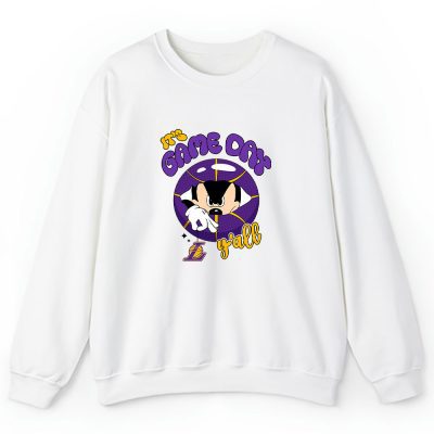 Mickey Mouse X Its Game Day Yall X Los Angeles Lakers Team Unisex Sweatshirt TBS1458