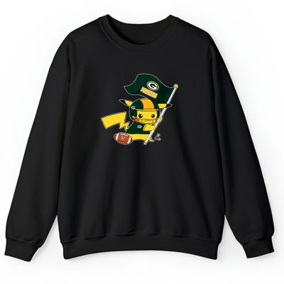 Pikachu X Flag Team X Green Bay Packers Team X Nfl X American Football Unisex Sweatshirt TBS1408