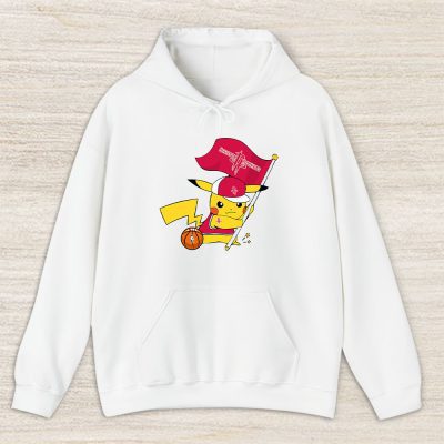 Pikachu X Flag Team X Houston Rockets Team X Nba X Basketball Unisex Pullover Hoodie TBH1403
