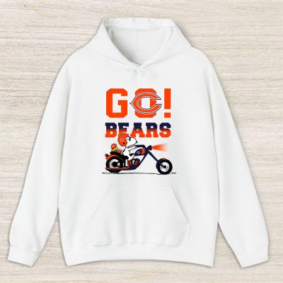 Snoopy X Driver X Chicago Bears Team X Nfl X American Football Unisex Pullover Hoodie TBH1423