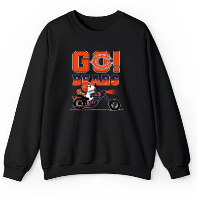 Snoopy X Driver X Chicago Bears Team X Nfl X American Football Unisex Sweatshirt TBS1423