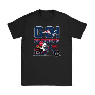 Snoopy X Driver X New England Patriots Team X Nfl X American Football Unisex T-Shirt TBT1419