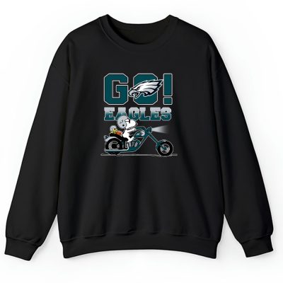 Snoopy X Driver X Philadelphia Eagles Team X Nfl X American Football Unisex Sweatshirt TBS1424