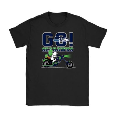 Snoopy X Driver X Seattle Seahawks Team X Nfl X American Football Unisex T-Shirt TBT1416