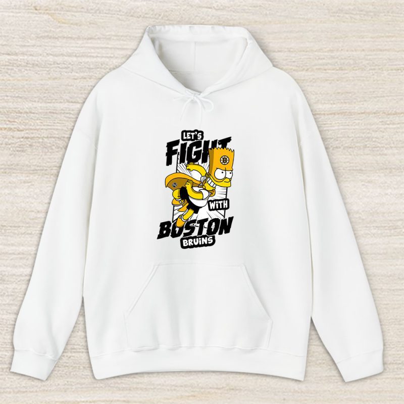 Bart Simpson X Boston Bruins Team X NHL X Hockey Fan Unisex Hoodie TAH1245