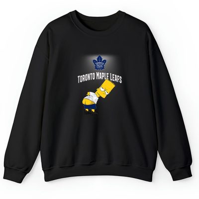 Bart Simpson X Toronto Maple Leafs Team X NHL X Hockey Fan Unisex Sweatshirt TAS1265