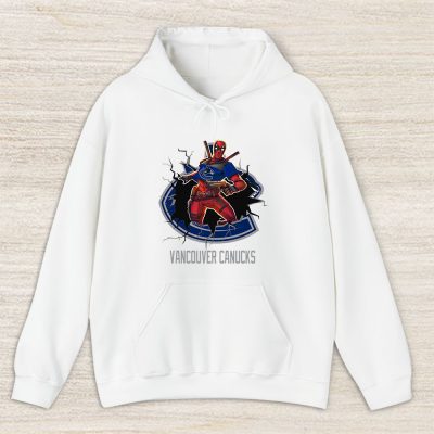 Deadpool NHL Vancouver Canucks Unisex Hoodie TAH1213