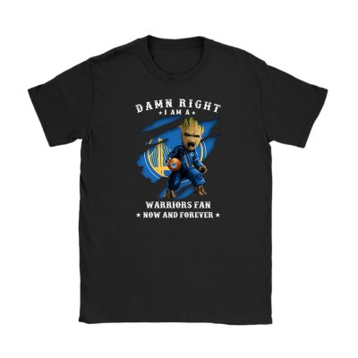 Groot Damn Right NBA Basketball X Golden State Warriors Team Unisex T-Shirt TBT1526