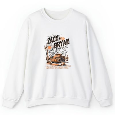 Zach Bryans The Quittin Time Tour 24 Unisex Pullover Sweatshirt TAS1088