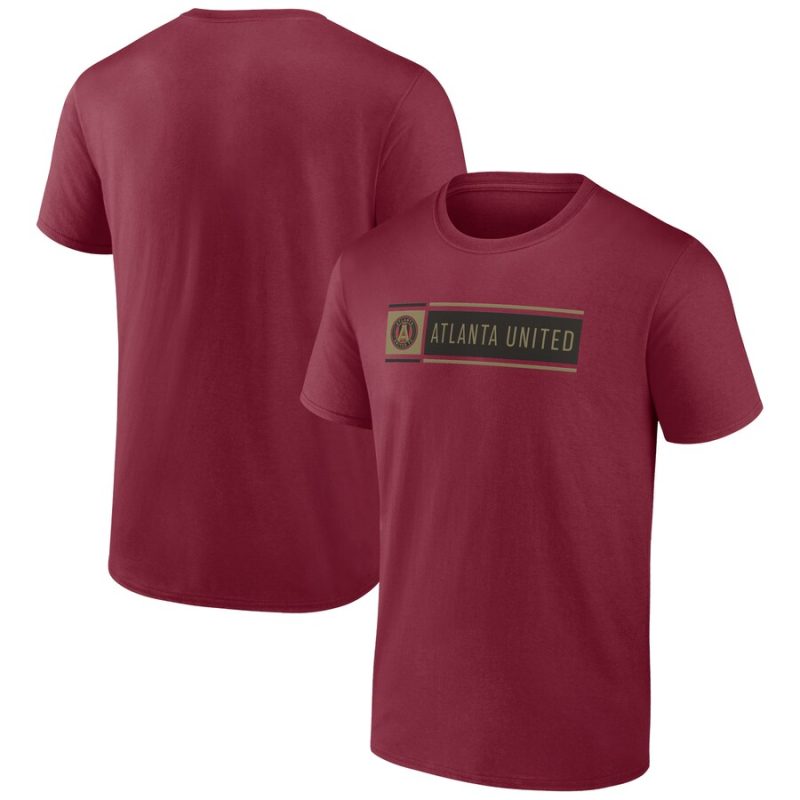 Atlanta United FC Block Unisex T-Shirt - Red