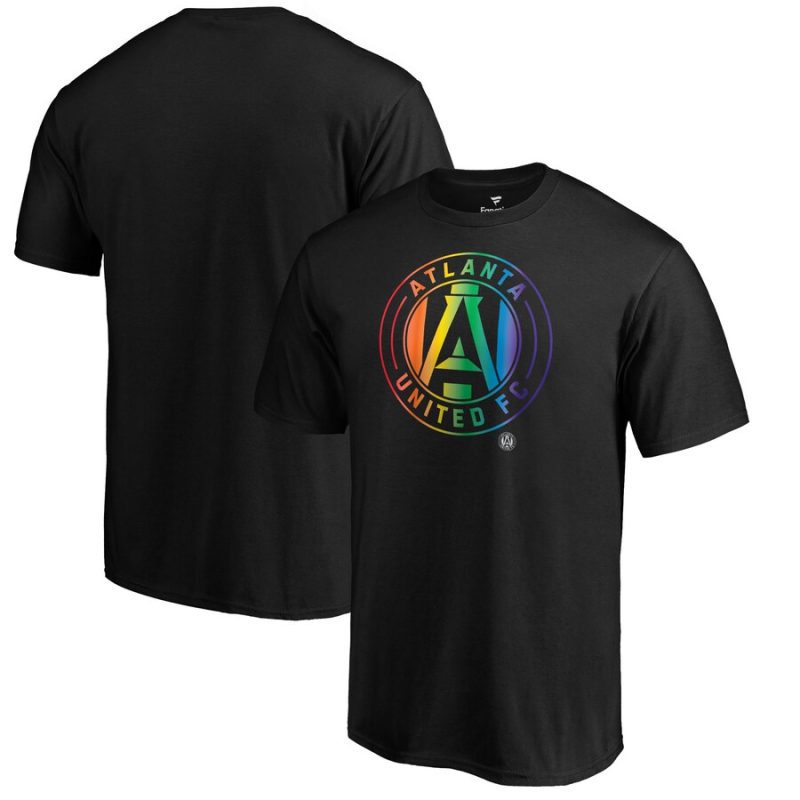 Atlanta United FC Logo Pride Unisex T-Shirt - Black