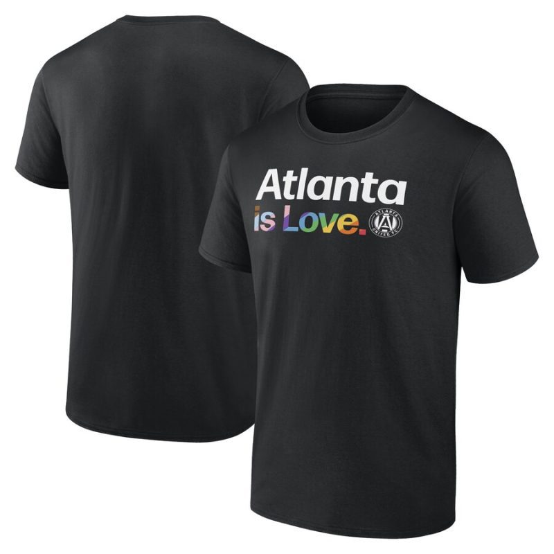 Atlanta United FC Team City Pride Logo - Unisex T-Shirt - Black