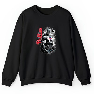 Batman MLB Philadelphia Phillies Unisex Sweatshirt TAS1653