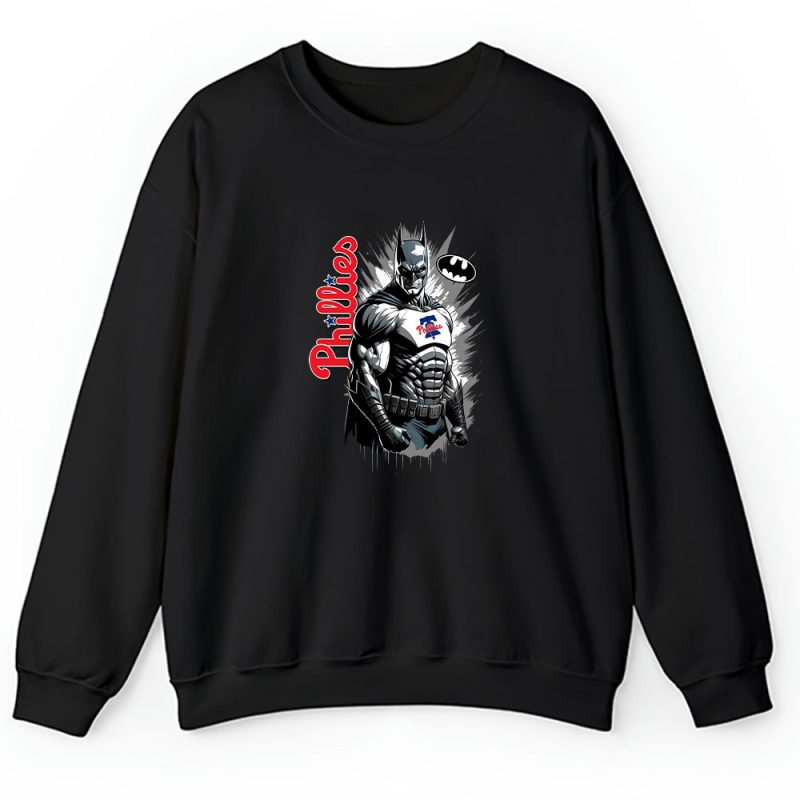 Batman MLB Philadelphia Phillies Unisex Sweatshirt TAS1653