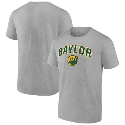Baylor Bears Campus Unisex T-Shirt Heather Gray
