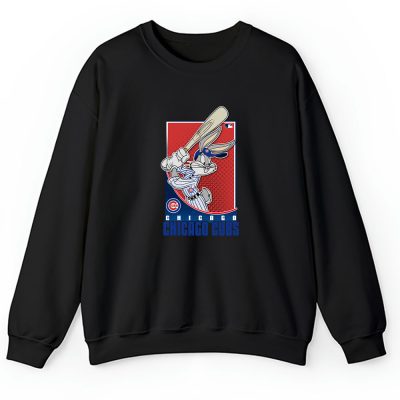 Bug Bunny X Chicago Cubs Team X MLB X Baseball Fans Unisex Sweatshirt TAS2091