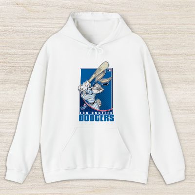 Bug Bunny X Los Angeles Dodgers Team X MLB X Baseball Fans Unisex Hoodie TAH2093