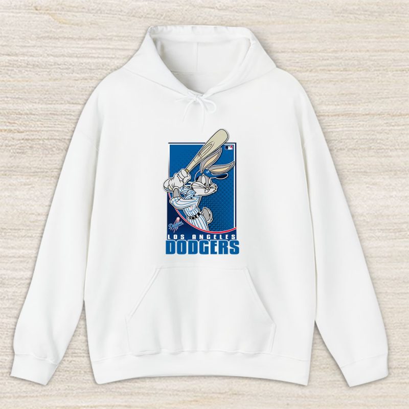 Bug Bunny X Los Angeles Dodgers Team X MLB X Baseball Fans Unisex Hoodie TAH2093