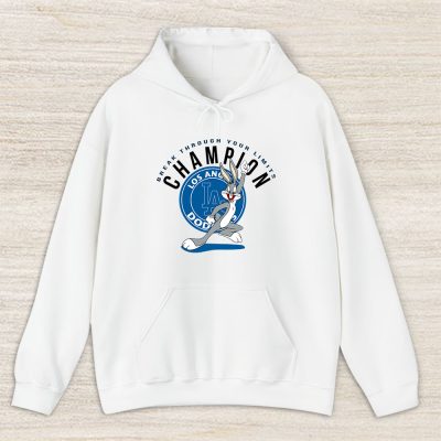 Bug Bunny X Los Angeles Dodgers Team X MLB X Baseball Fans Unisex Hoodie TAH2094