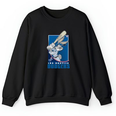 Bug Bunny X Los Angeles Dodgers Team X MLB X Baseball Fans Unisex Sweatshirt TAS2093