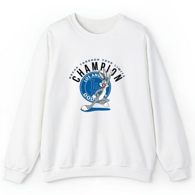 Bug Bunny X Los Angeles Dodgers Team X MLB X Baseball Fans Unisex Sweatshirt TAS2094