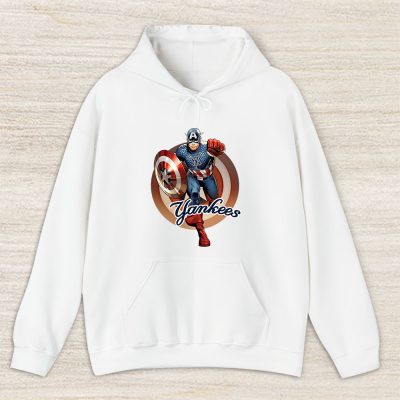 Captain America MLB New York Yankees Unisex Hoodie TAH1734