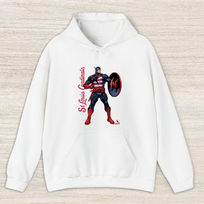 Captain America MLB St. Louis Cardinals Unisex Hoodie TAH1748