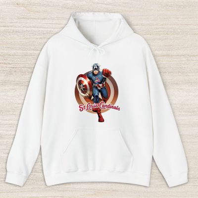 Captain America MLB St. Louis Cardinals Unisex Hoodie TAH1749