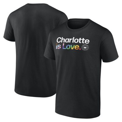 Charlotte FC Team City Pride Logo - Unisex T-Shirt - Black