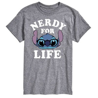 Disney's Lilo and Stitch Nerdy For Life Unisex T-Shirt
