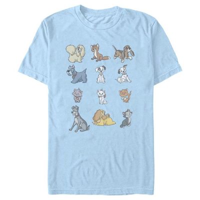 Disney's Multi-Franchise Cats And Dogs Unisex T-Shirt