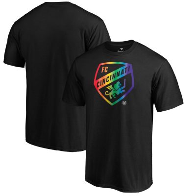 FC Cincinnati Logo Pride Unisex T-Shirt - Black