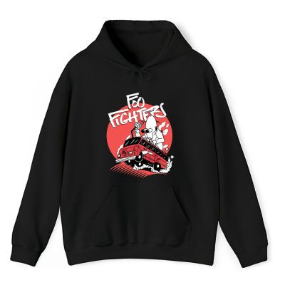 Foo Fighters Speeding Bus Tie Dye Unisex Hoodie TAH3005