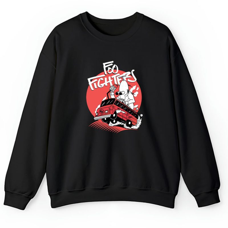 Foo Fighters Speeding Bus Tie Dye Unisex Sweatshirt TAS3005