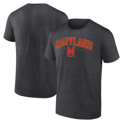 Maryland Terrapins Campus Unisex T-Shirt Heather Charcoal