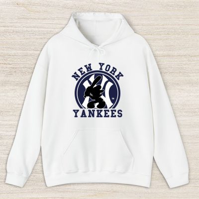 Mickey Mouse X New York Yankees Team X MLB X Baseball Fans Unisex Hoodie TAH2232