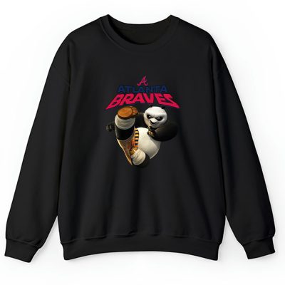 Panda X Po X Atlanta Braves Team X MLB X Baseball Fans Unisex Sweatshirt TAS2337